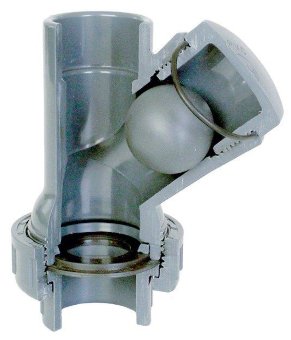 Обратный клапан Y-образный 75 мм