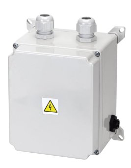 Электрическая панель управления, защита IP 65, содержит включатель, 1 F. пускатель, моторный предохранитель 9–14 A, (1,2–2,6 кВт)