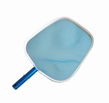 Сачок с рамкой ALU - синий для сбора мусора с поверхности воды