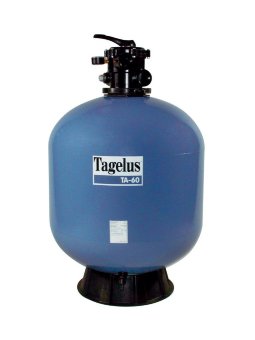 Фильтровальная ёмкость Tagelus, TA 60, 610 мм, 14 м³/ч, 6-позиционный верхний вентиль (материал стеклопластик)