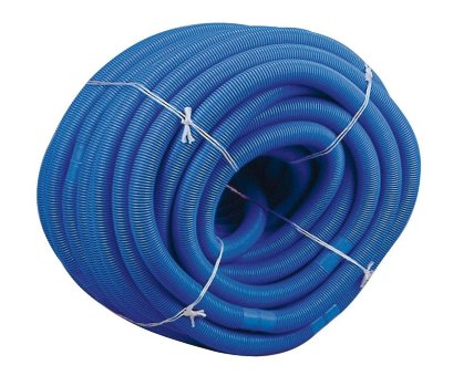 Плавающий шланг с наконечником по 1,1 м, диаметром 32 мм, цвет синий (бухта 50,6 м)